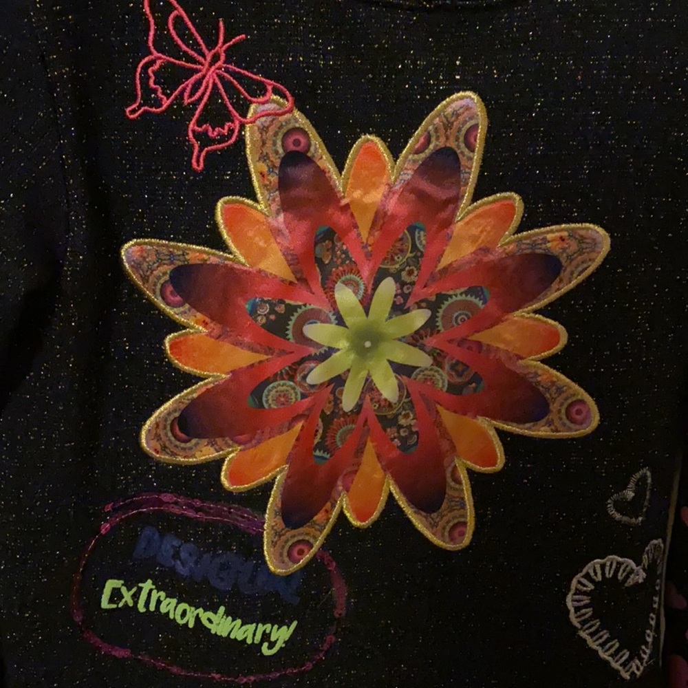 Desigual sparkle dress with tutu fabric skirt - Picture 4 of 6